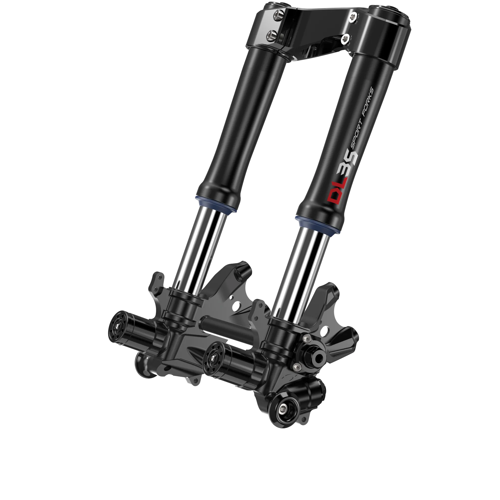 DL35 TD 前避震器+輪框